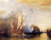 Odysseus Deriding Polyphemus - 约瑟夫·玛罗德·威廉·透纳